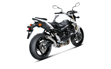 Akrapovic Slip-on Line Titanium Einddemper zonder E-keur Suzuki GSX-S 750 2015 - 2016